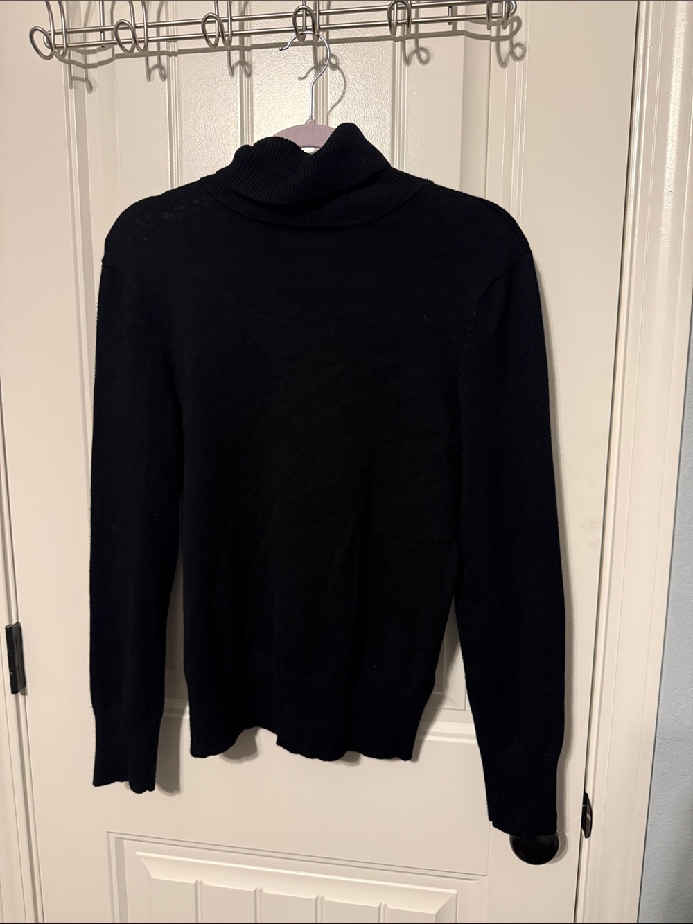 Black Turtleneck Sweater